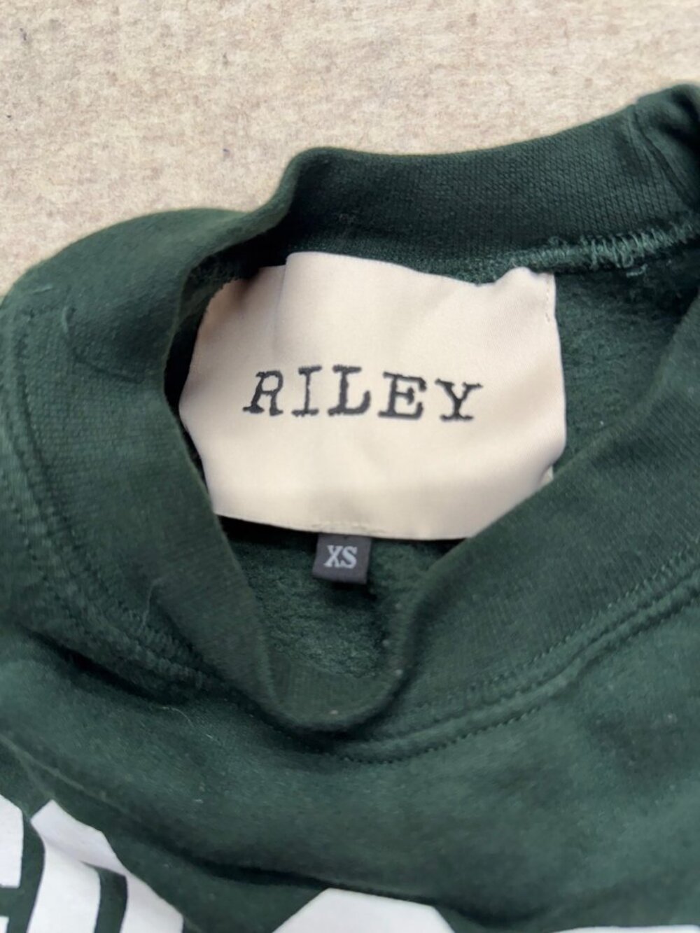 Riley Vintage Patchwork Crewneck Sweatshirt Women's Size XS - Picture 7 of 10